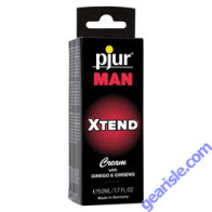 Man Extend Cream with Ginkgo and Ginseng 1.7 oz Pjur