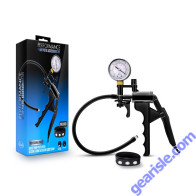 Performance Gauge Pump Pistol Silicone Tubing Cock Strap Black