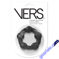 Vers Motion Ball Cock Ring Stretchy Liquid Silicone Rascal Toys