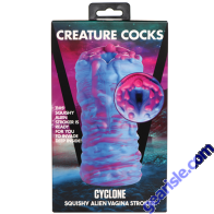 XR Creature Cocks Cyclone Squishy Alien Vagina Stroker
