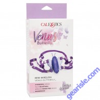 Venus Butterfly Mini Wireless Vibrator Purple Waterproof CalExotics 