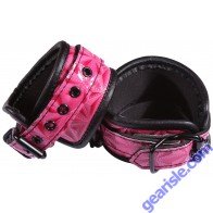 Sinful Red Ankle Cuffs by NS Novelties