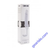 SONO No 19 Sleeve Extension Butt Plug Transparent 