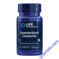 Life Extension Standardized Cistanche 30 Veggie Caps Immune Support