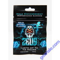 Zeus Gummies 10g Wild Berry Flavor Male Sexual Enhancement