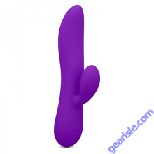 Selfie Drill Vibrator Purple Waterproof Rechargeable Silicone