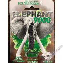 Elephant 9000 Green Pill Male Sexual Enhancer 1200mg