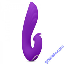 Selfie Phoenix Purple Vibrator Waterproof Rechargeable Silicone