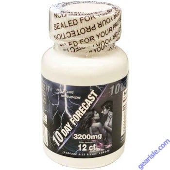 10 Day Forecast 3200mg Dietary Supplement 12 Capsule Bottle
