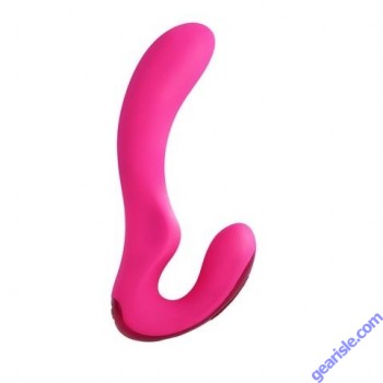 Rechargeable Silicone Massager Aria 6x Vibe Pink Climax