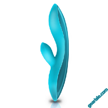 Climax Elle 9x Rechargeable Silicone Wand Vibe Blue