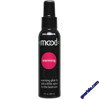 Mood Warming Water-Based Lubricant by Doc Johnson 4Oz