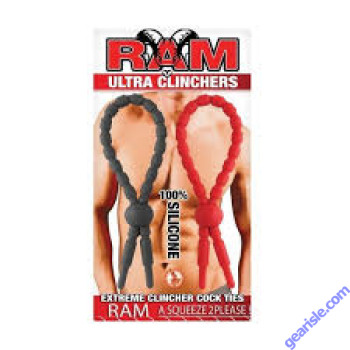 Ultra Clinchers Cock Ties Silicone Ram 