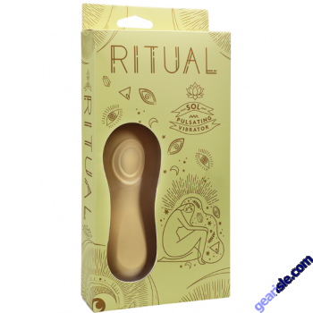 Doc Johnson Ritual Sol Rechargeable Pulsating Bullet Vibrator box