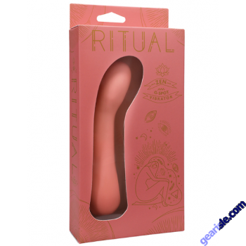 Doc Johnson Ritual Zen Rechargeable G Spot Vibrator 10 Patterns box