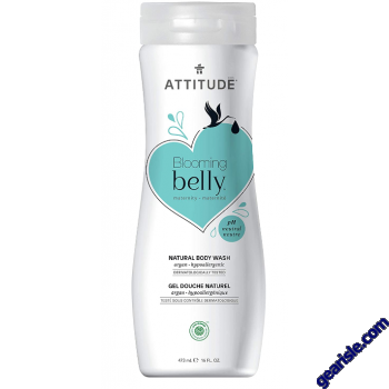 Blooming Belly Pregnancy Body Wash Hypoallergenic 16 fl oz Attitude