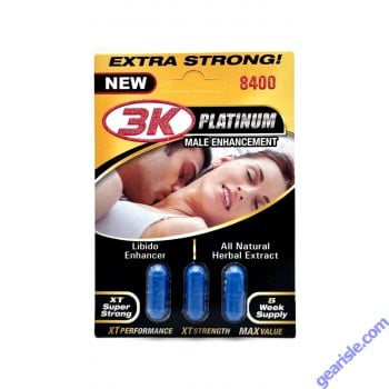 3 KO Blue Gold XT Male Sexual Enhancement Pill