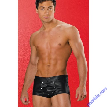 Leather Lycra Shorts 33-101