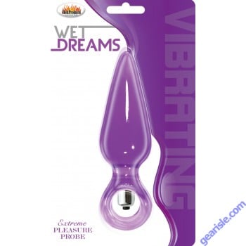 4 Speed Extreme Pleasure Purple Probe Butt Plug