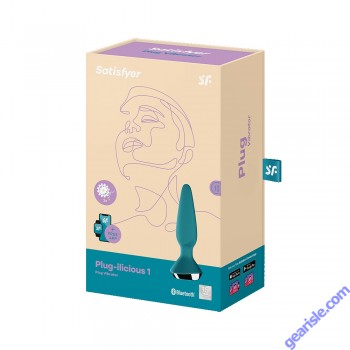 Plug Ilicious 1 Vibrator Waterproof Rechargeable Petrol Satisfyer box