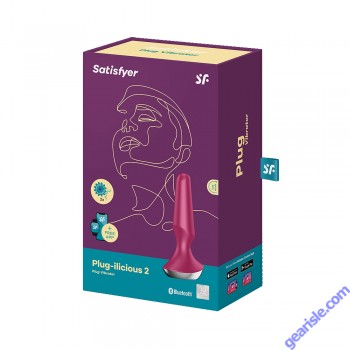 Plug Ilicious 2 Vibrator Waterproof Rechargeable Satisfyer Berry box
