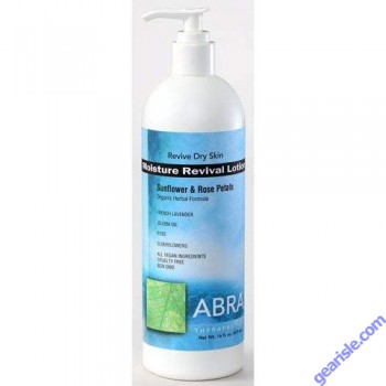 Moisture Revival Lotion 16 Oz Sunflower Rose Petals Abra Therapeutics 