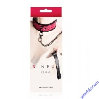 Sinful Collar-Red