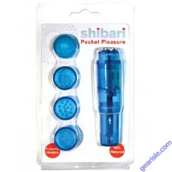 Shibari Surge Pocket Pleasure in Blue