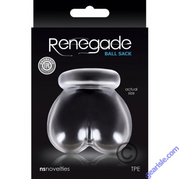 Renegade Ball Sack by NS Novelties-Clear 