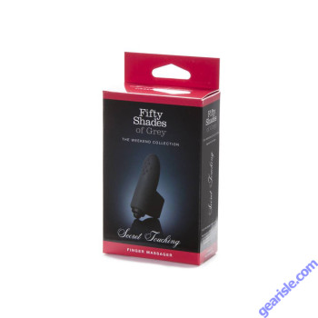 Fifty Shades Of Grey Secret Touching Finger Massager Silicone box