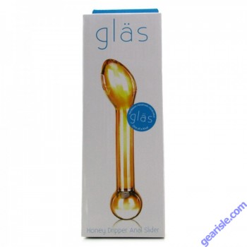 Glas Handmade Honey Dripper Anal Slider