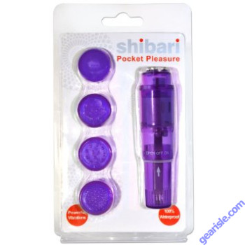 Shibari Surge Pocket Pleasure in Purple