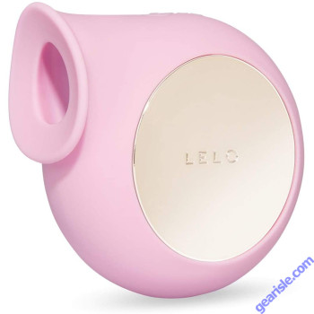 Lelo Sila Clitoral Stimulation Pink Rechargeable Silicone Vibrator solo