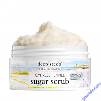 Cypress Fennel Vegan Sugar Scrub The Folly Pier 8 Oz Deep Steep