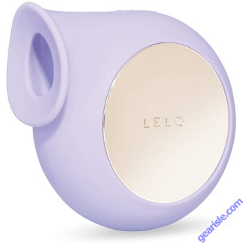 Lelo Sila Clitoral Stimulation Lilac Rechargeable Silicone Vibrator solo