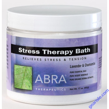 Stress Therapy Bath 17 Oz Lavender Chamomile Abra Therapeutics