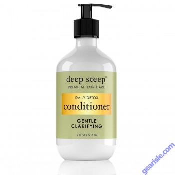 Gentle Clarifying Conditioner Daily Detox Vegan 17 Oz Deep Steep