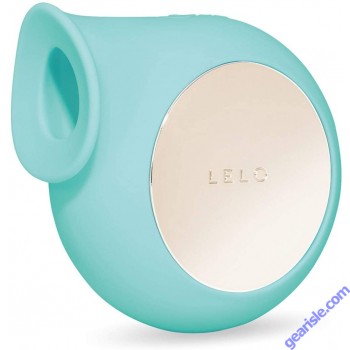 Lelo Sila Clitoral Stimulation Aqua Rechargeable Silicone Vibrator solo