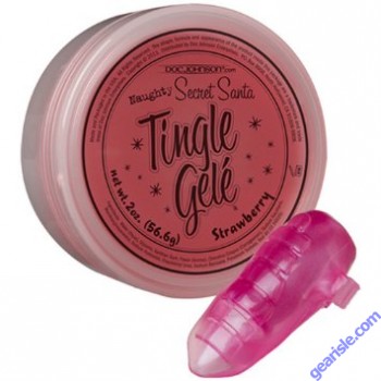 Secret Santa Tingle Gele-Strawberry