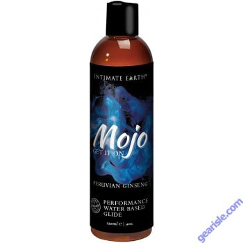 Mojo Peruvian Performance Glide 4 oz. Ginseng Water Based Vegan 