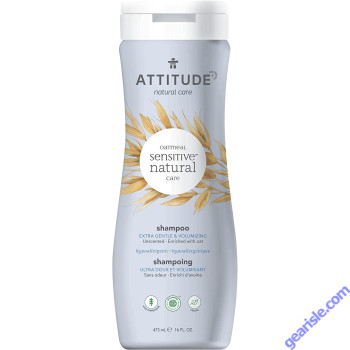 Attitude Sensitive Skin Hypoallergenic Unscented Shampoo