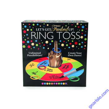 Little Genie Lets Get Fucked Up Ring Toss Party Game