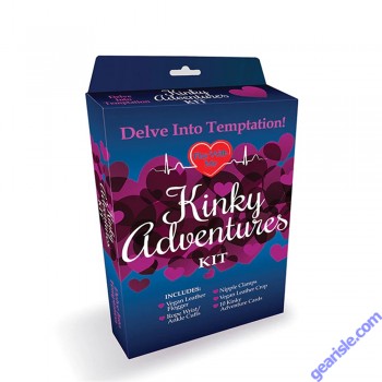 Little Genie Play With Me Kinky Adventures Kit Delve Into Temptation box