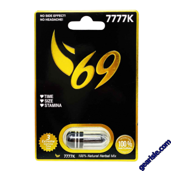 Black 69 7777k Male Sexual Enhancement Pill