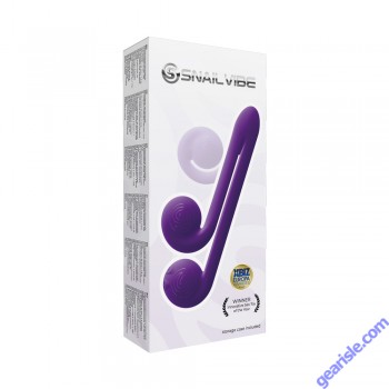 Vibrator Purple Snail Vibe Wand Massager Freedom Novelties box