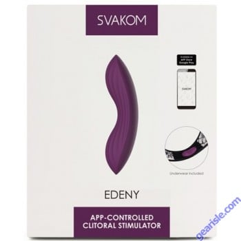 Svakom Edeny App Controlled Clitoral Stimulator box