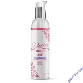 Swiss Navy Desire Water Based Intimate Lubricant 4 oz.