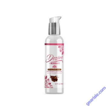 Desire Swiss Navy Chocolate Kiss Flavored Water Based Lubricant 2 oz.