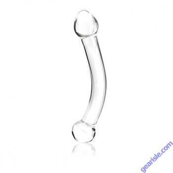 Glas 7 Curved Handmade Glass G Spot Stimulator