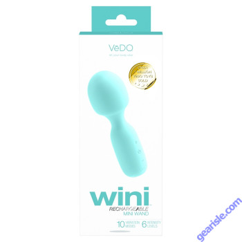 Mini Wand Vibrator Vedo Wini Rechargeable box